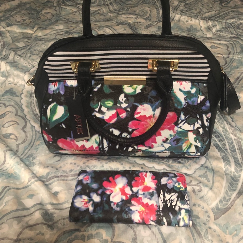 Floral Apt. 9 handbag & wallet